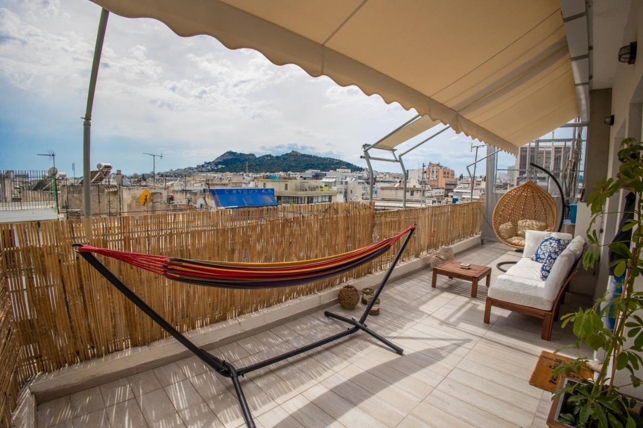 דירות Athens Luxurious Loft מראה חיצוני תמונה